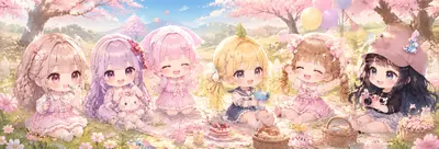 니니, 달묘, 망구랑, 유연서, 킹냥이, 해리