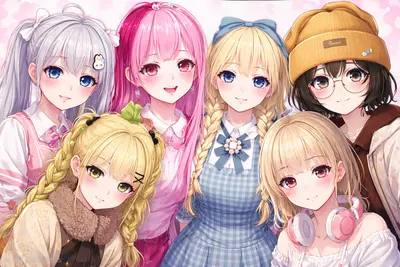 유설아, 니니, 앨리스얌, 봄세이, 망구랑, 바밍